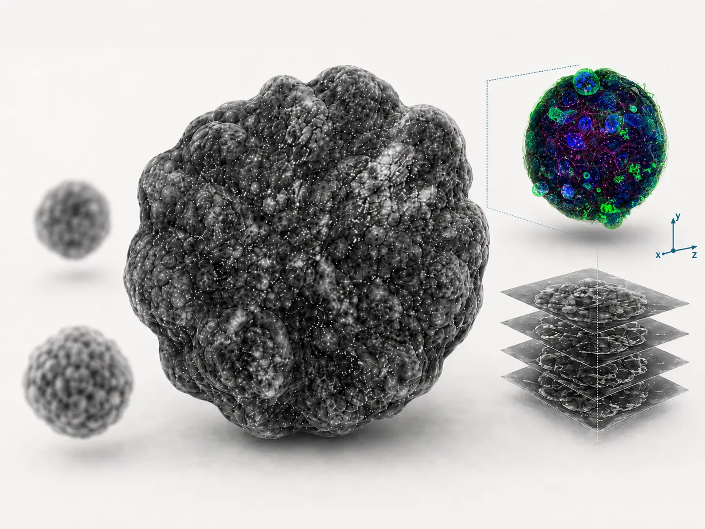 Image Organoids et modele 3D